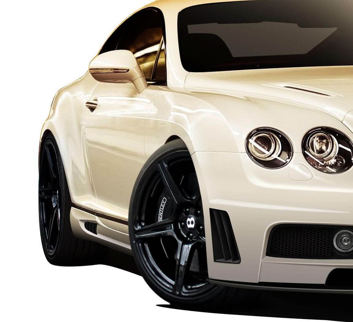 2003-2010 Bentley Continental GT GTC AF-1 Style Side Skirts - FRP