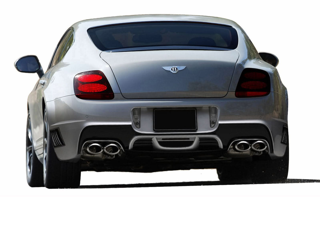 2003-2010 Bentley Continental GT GTC AF-1 Style Rear Bumper Cover - FRP