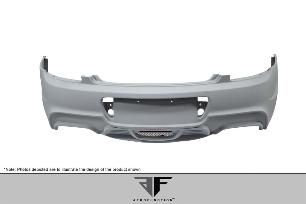 2003-2010 Bentley Continental GT GTC AF-1 Style Rear Bumper Cover - FRP