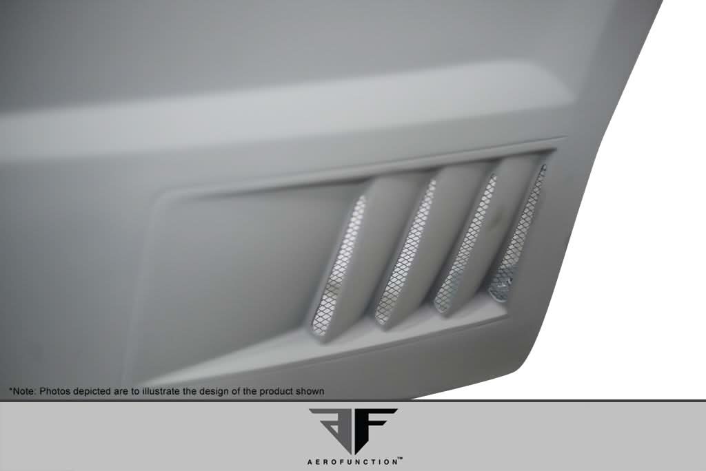 2003-2010 Bentley Continental GT GTC AF-1 Style Rear Bumper Cover - FRP