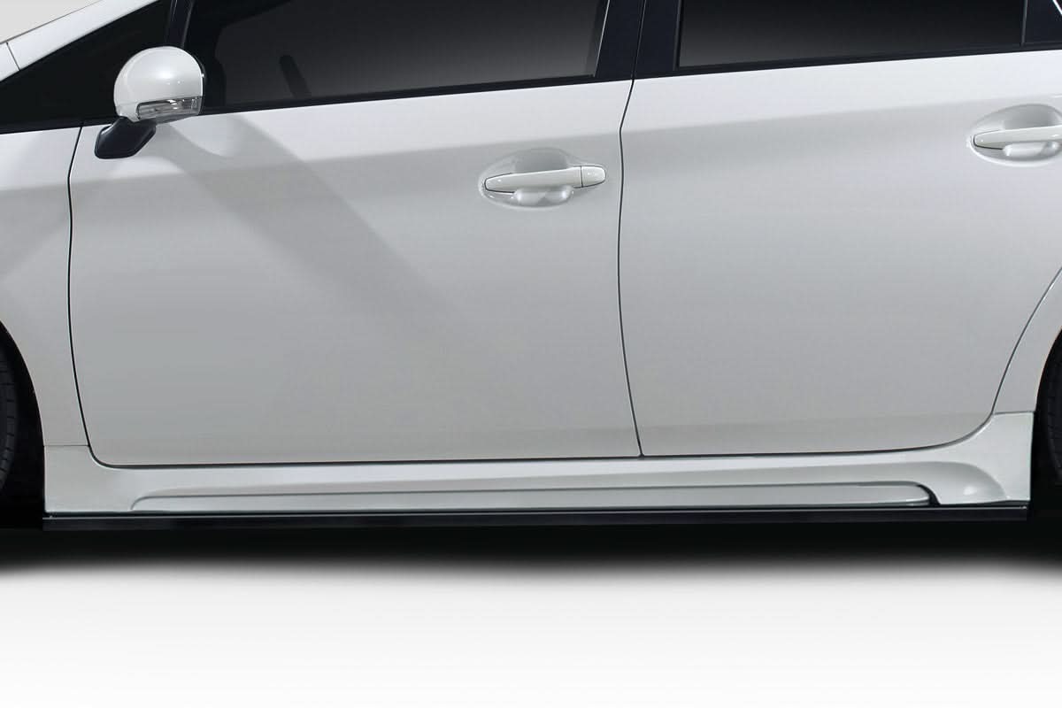 2010-2015 Toyota Prius TK-R Style Side Skirt Rocker Panels - FRP