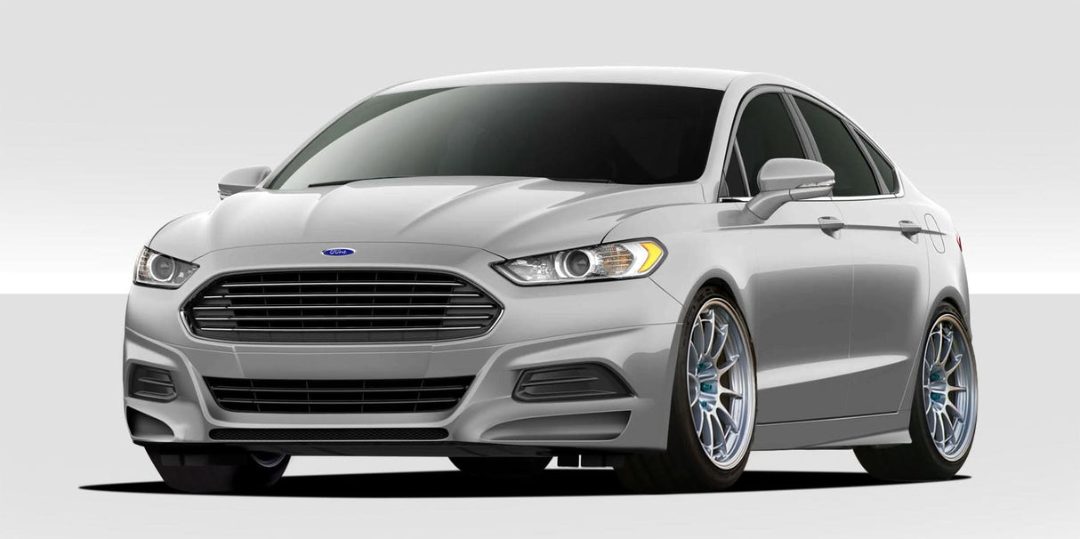 2013-2016 Ford Fusion Racer Style Body Kit - 4 Piece - FRP
