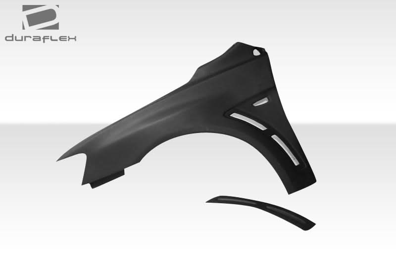 2008-2017 Mitsubishi Lancer Evo X V3 Style Fenders - 2 Piece - FRP