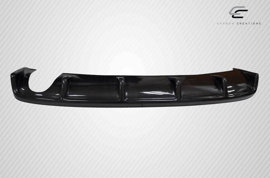 2008-2017 Mitsubishi Lancer M Power Style Rear Diffuser - Carbon Fiber