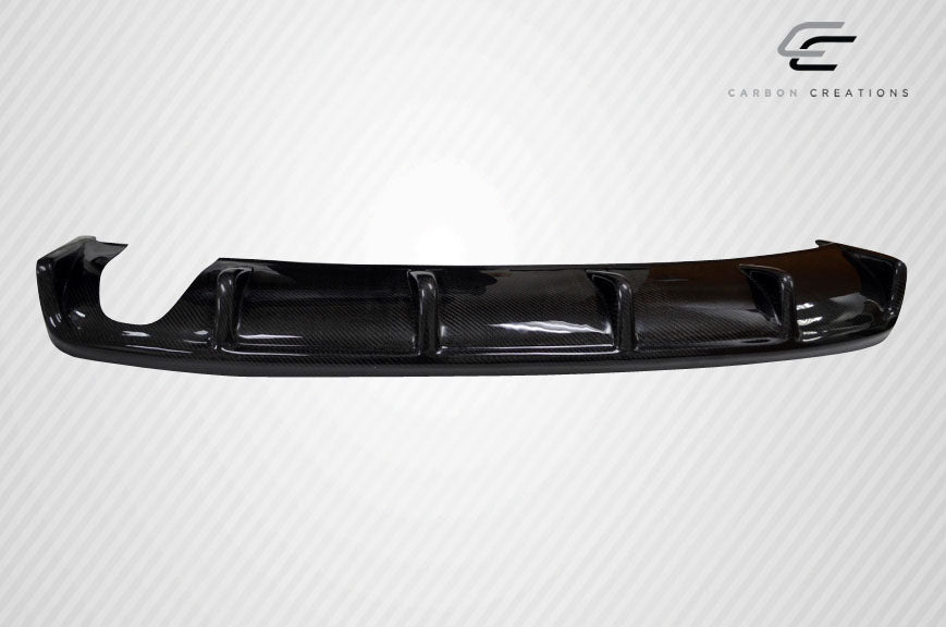 2008-2017 Mitsubishi Lancer M Power Style Rear Diffuser - Carbon Fiber