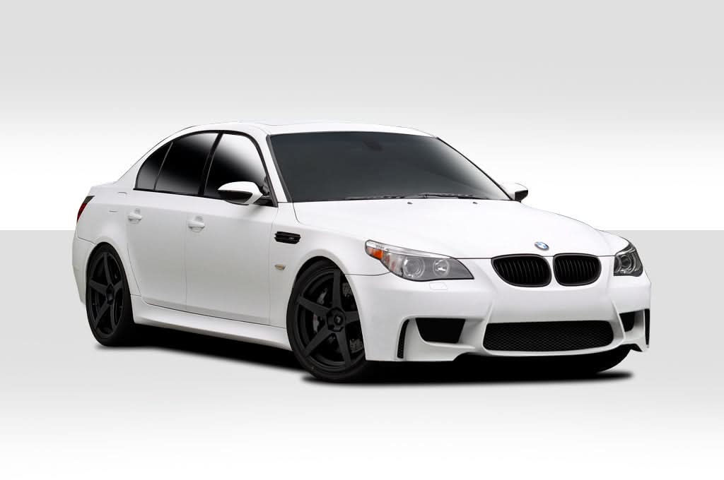 2004-2010 BMW 5 Series 1M Look Body Kit - 4 Piece - FRP