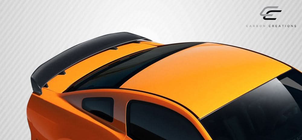 2010-2014 Ford Mustang Boss Look Wing Spoiler - Carbon Fiber