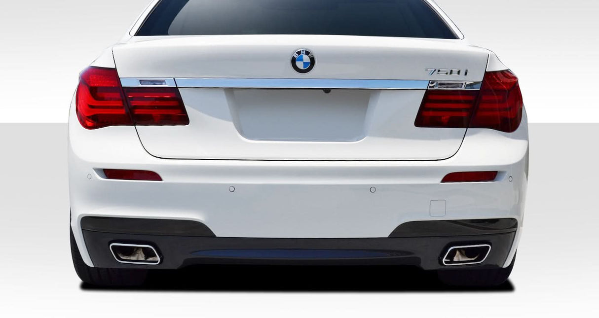 2009-2015 BMW 7 Series F01 M Sport Look Rear Bumper Cover - FRP