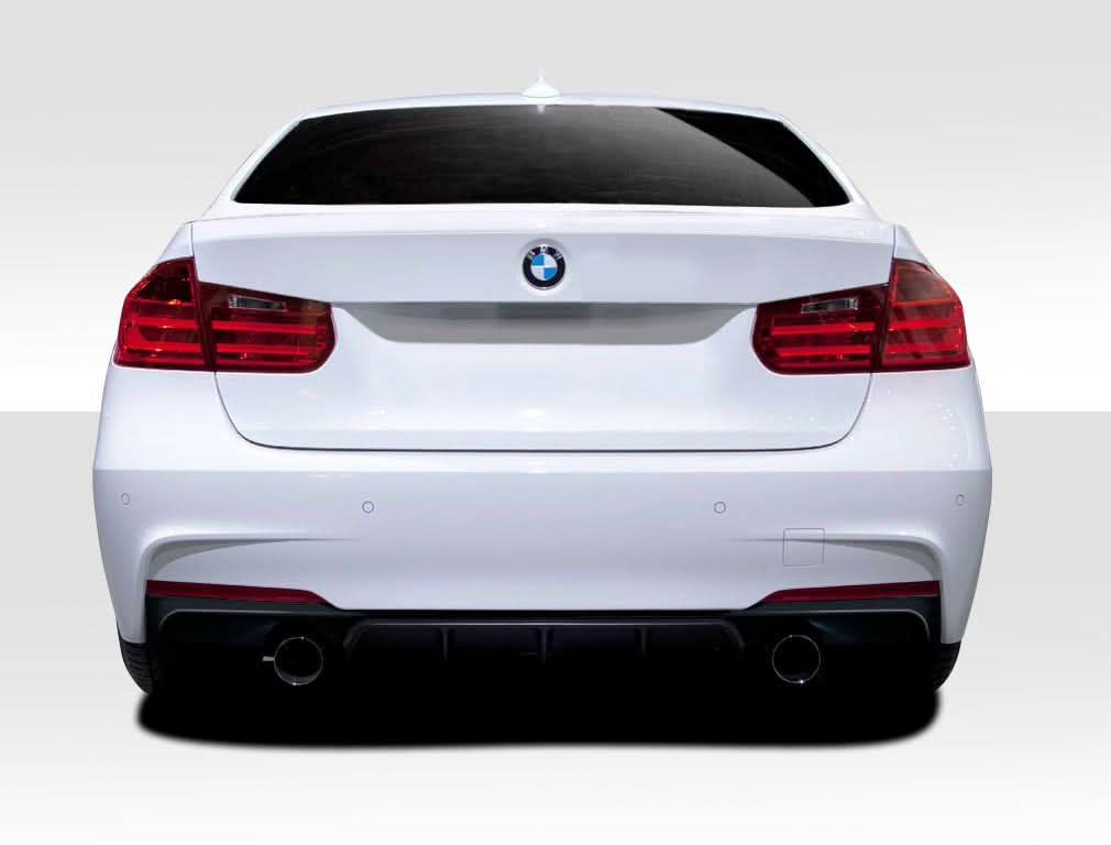 2012-2018 BMW 3 Series F30 M Performance Look Rear Diffuser - FRP