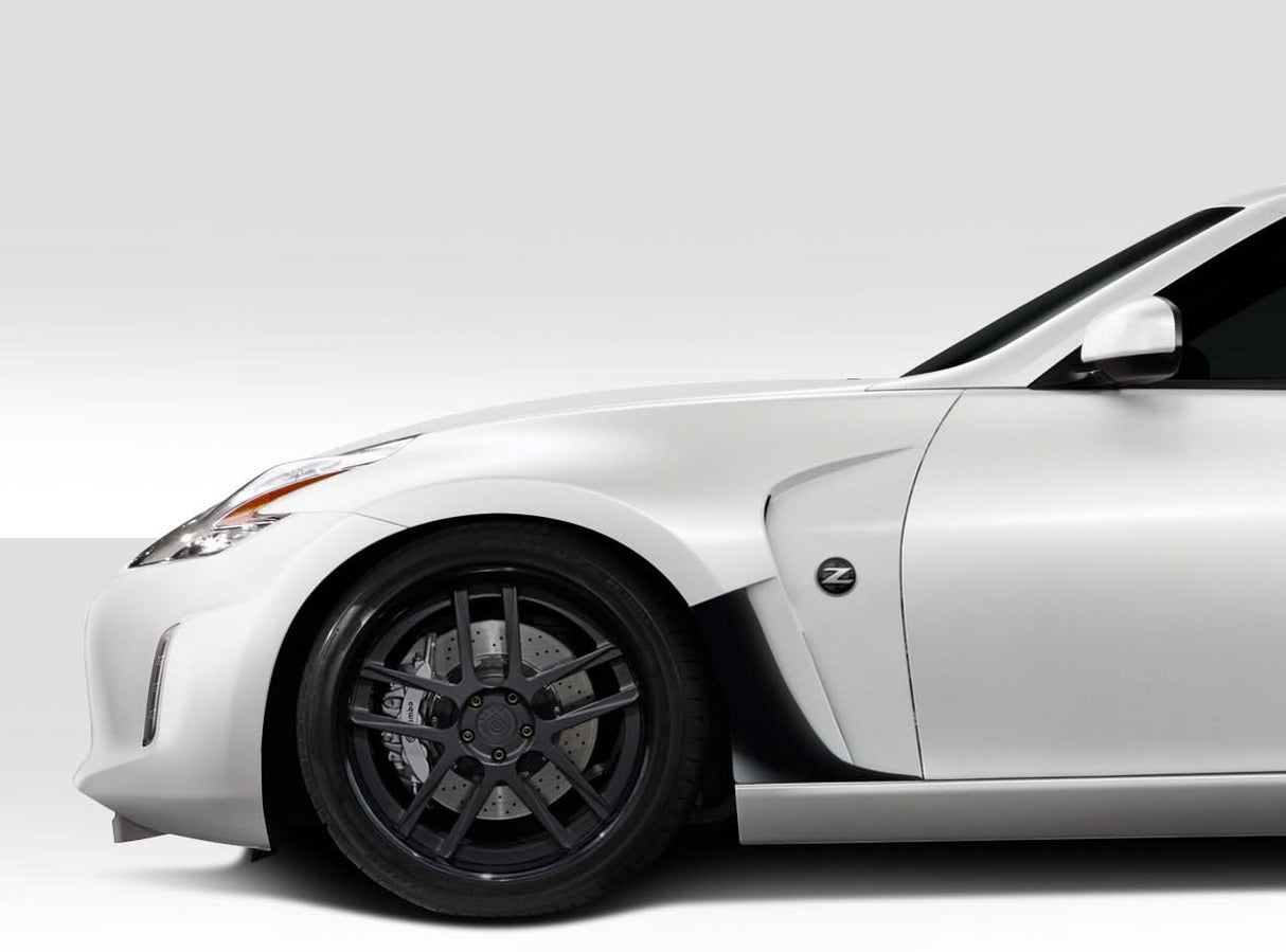 2009-2020 Nissan 370Z CS-R Style Front Fenders - 4 Piece - FRP