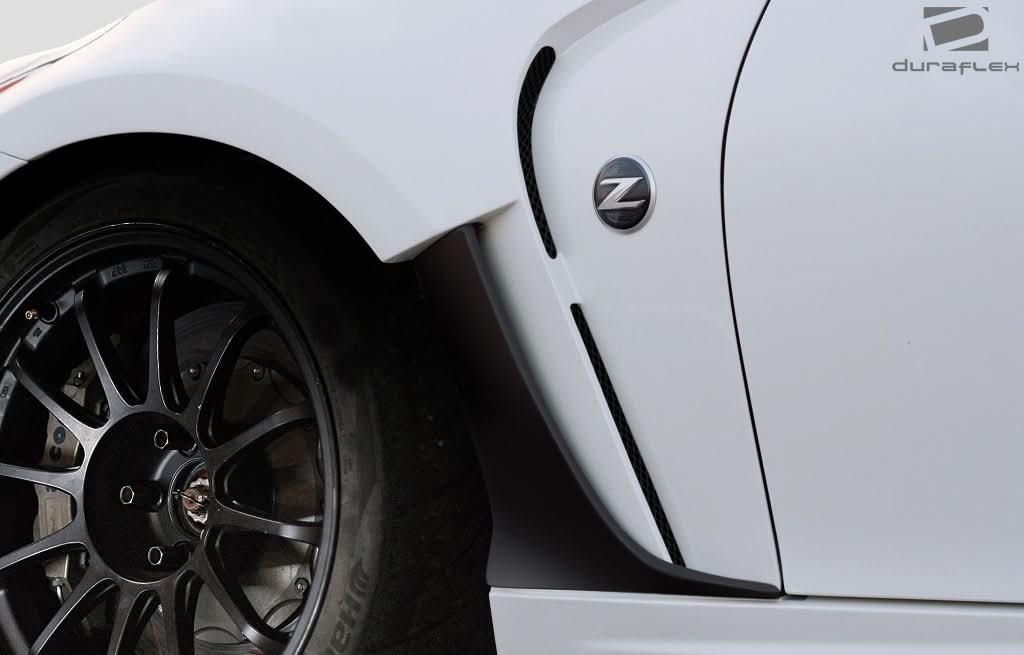 2009-2020 Nissan 370Z CS-R Style Front Fenders - 4 Piece - FRP