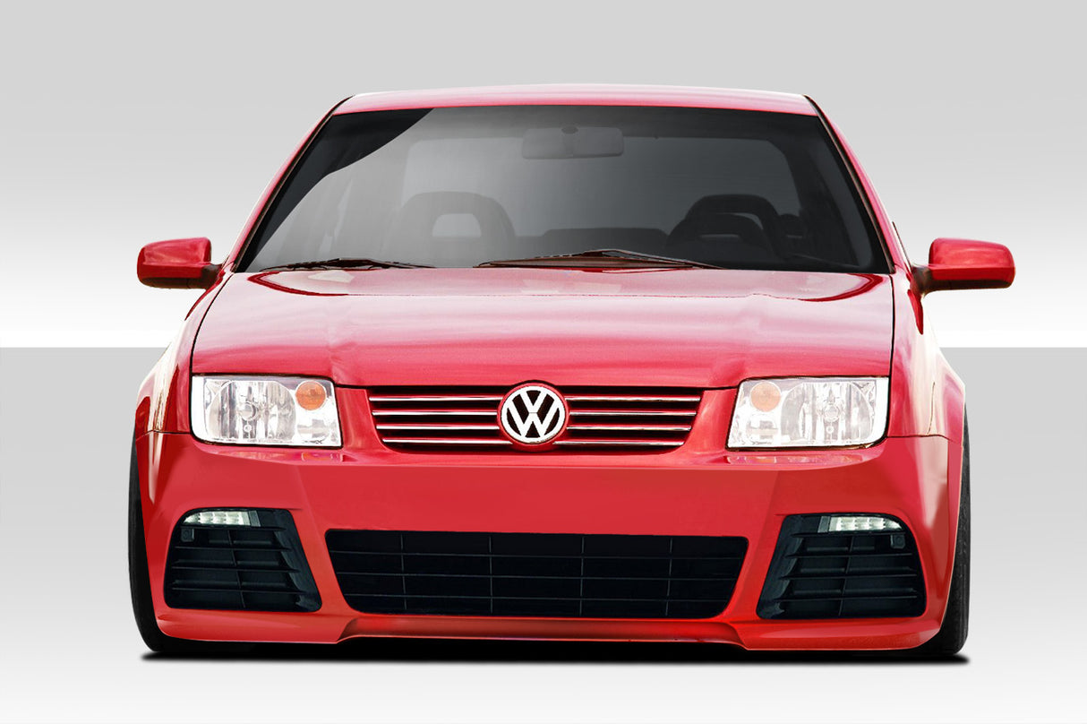 1999-2004 Volkswagen Jetta R Look Front Bumper Cover - FRP
