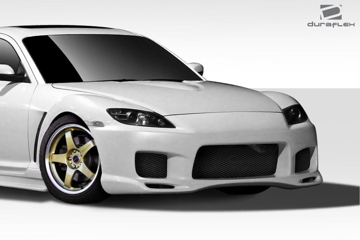 2004-2008 Mazda RX-8 Type F Style Front Bumper Cover - FRP