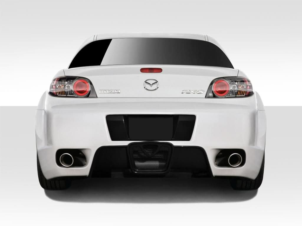 2004-2008 Mazda RX-8 K-1 Style Rear Bumper Cover - FRP
