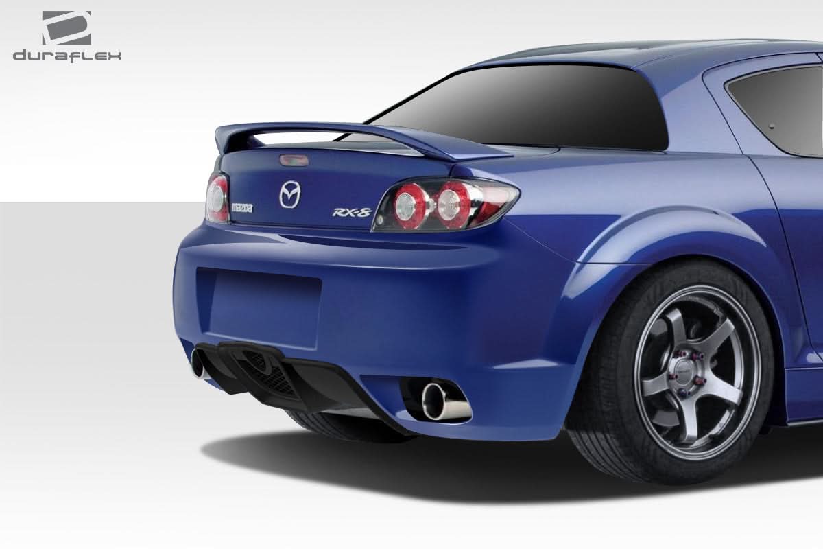 2004-2008 Mazda RX-8 K-1 Style Rear Bumper Cover - FRP