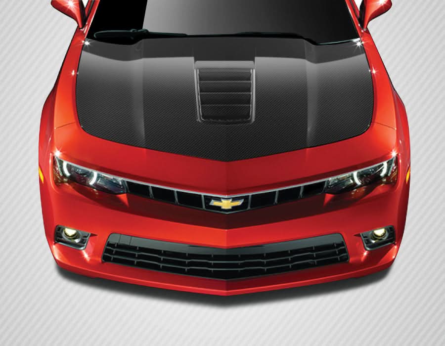 2010-2015 Chevrolet Camaro Dritech Z28 Look Hood - Carbon Fiber