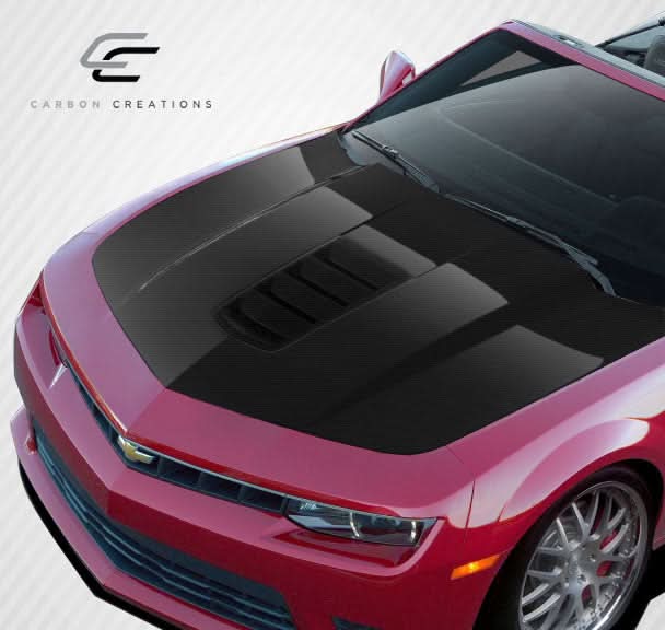 2010-2015 Chevrolet Camaro Dritech Z28 Look Hood - Carbon Fiber