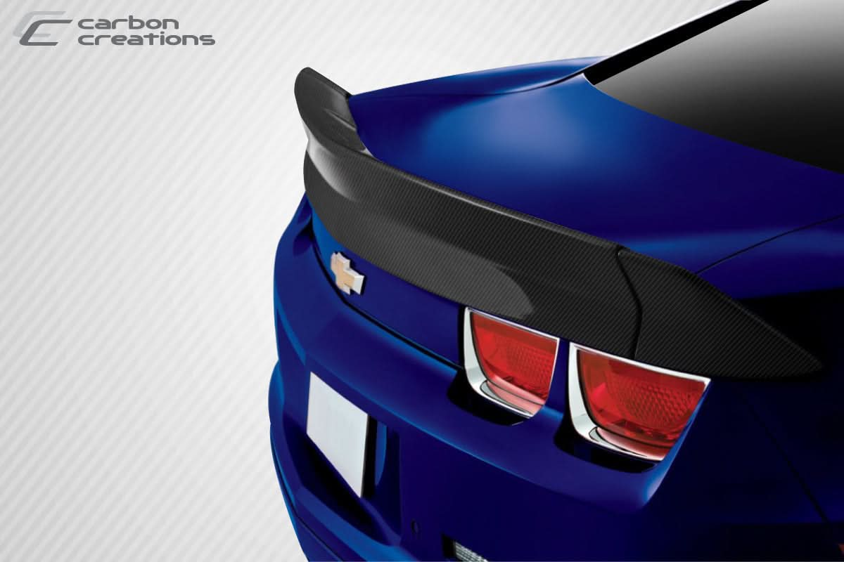 2010-2013 Chevrolet Camaro GM-X Style Wing Trunk Lid Spoiler - Carbon Fiber