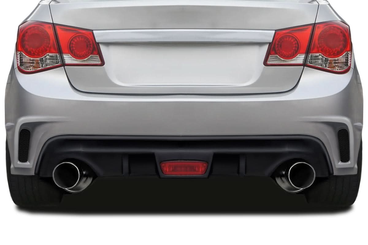 2011-2015 Chevrolet Cruze GT Racing Style Rear Bumper Cover - FRP