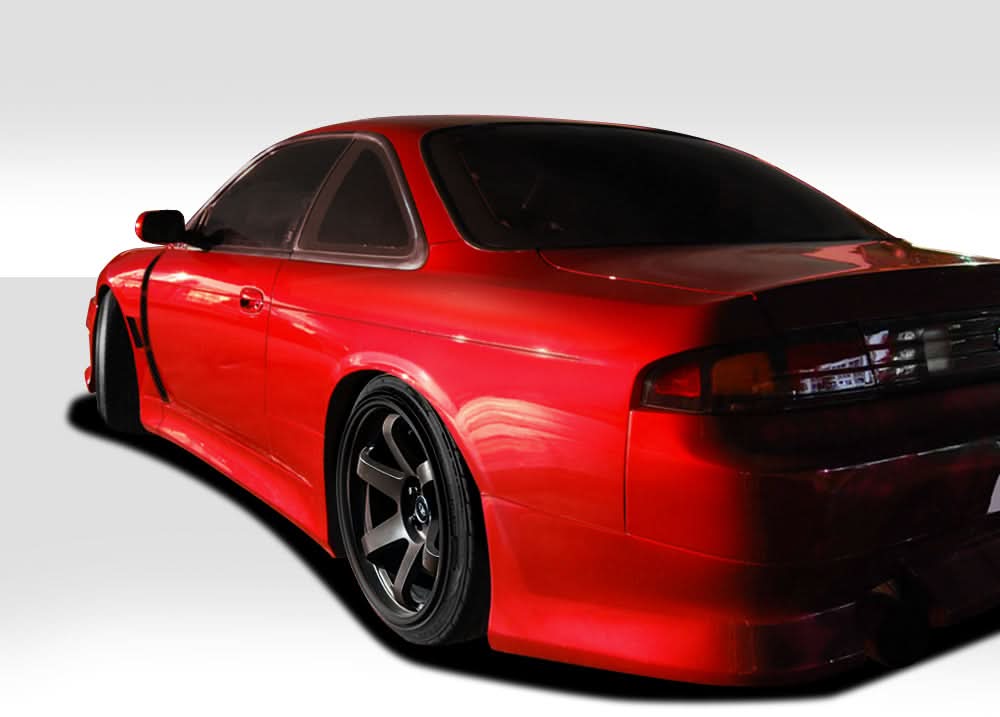 1997-1998 Nissan 240SX V-Speed Style Wide Body Kit - 8 Piece - FRP