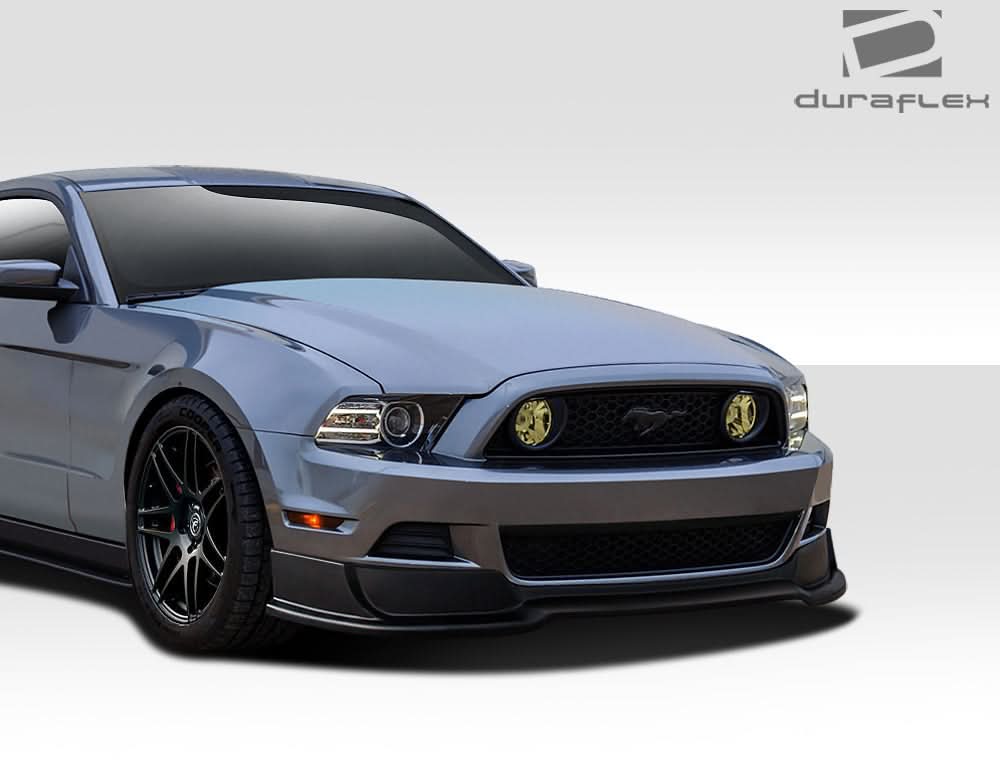2013-2014 Ford Mustang R500 Style Front Lip Under Air Dam Spoiler - FRP
