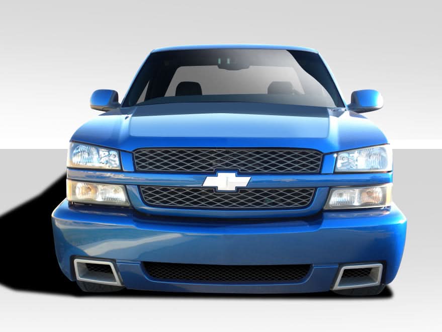 2003-2006 Chevrolet Silverado SS Look Front Bumper Cover - FRP