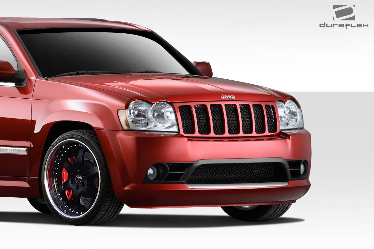2005-2007 Jeep Grand Cherokee SRT Look Front Bumper Cover - FRP