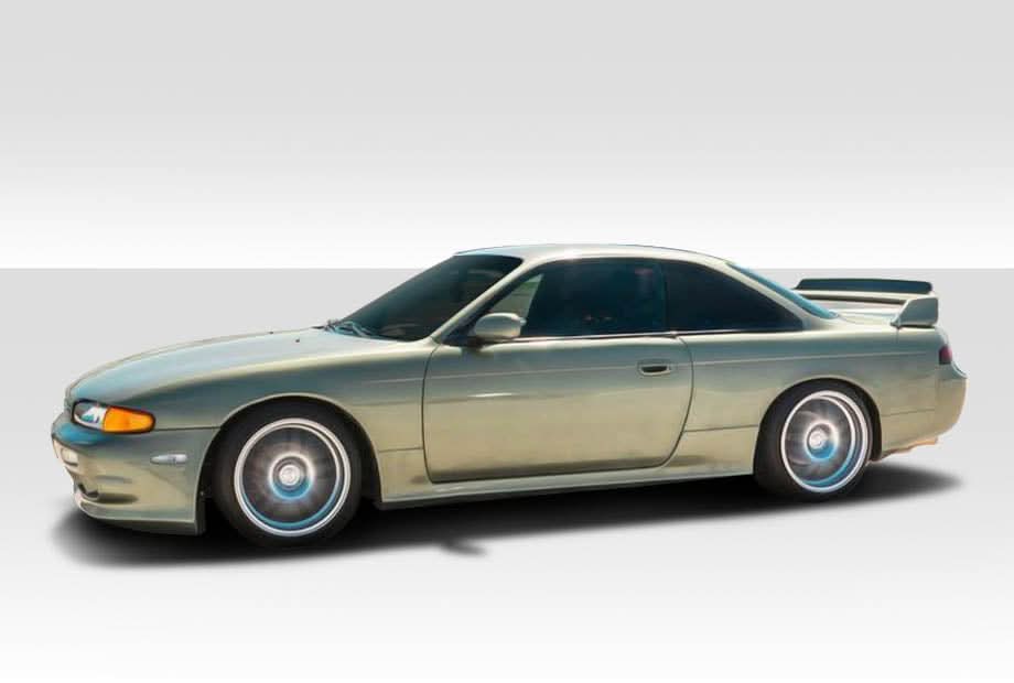 1995-1998 Nissan 240SX N Sport Style Side Skirt Rocker Panels - FRP