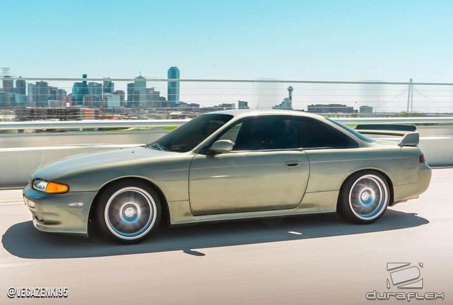 1995-1998 Nissan 240SX N Sport Style Side Skirt Rocker Panels - FRP