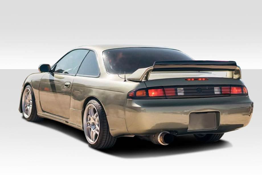 1995-1998 Nissan 240SX S14 N Sport Style Rear Add On Extensions - FRP