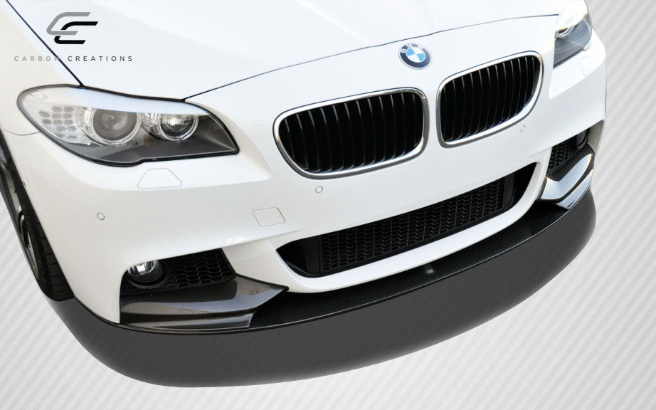 2011-2016 BMW F10 M Performance Look Front Lip Splitter - Carbon Fiber