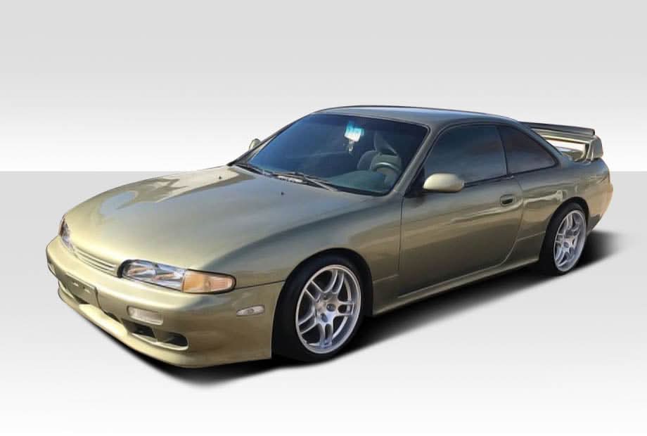 1995-1996 Nissan 240SX S14 N Sport Style Body Kit - 5 Piece - FRP