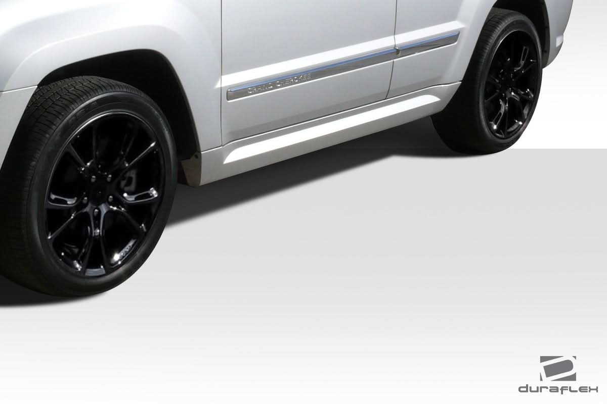 2005-2010 Jeep Grand Cherokee SRT Look Side Skirt Rocker Panels - FRP