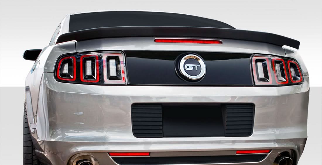 2010-2014 Ford Mustang R500 Style Wing Trunk Lid Spoiler - FRP