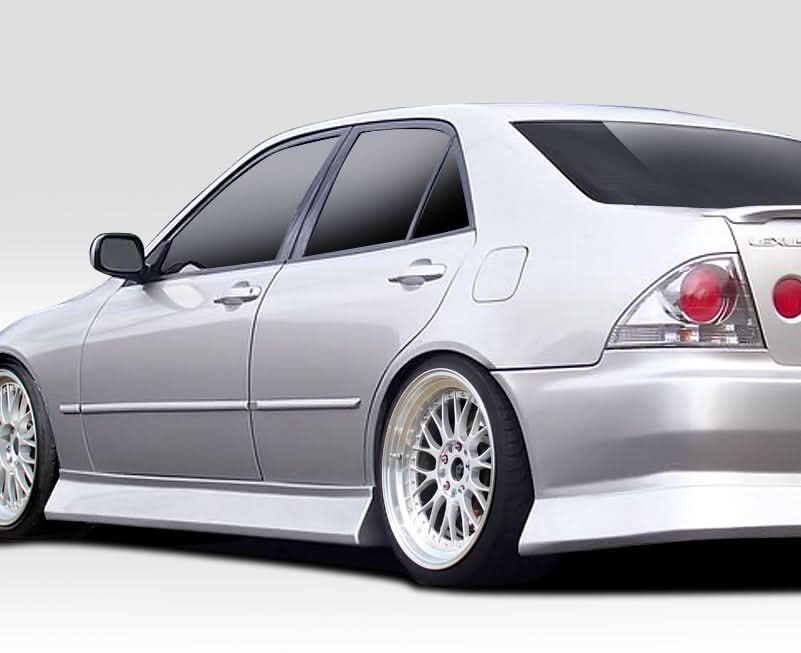 2000-2005 Lexus IS300 B-Sport Style Side Skirt Rocker Panels - 2 Piece - FRP