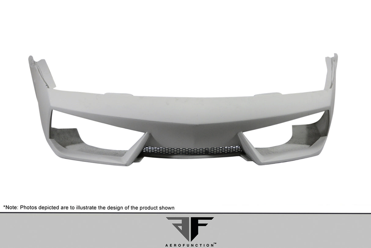 2004-2008 Lamborghini Gallardo AF-1 Wide Body Front Bumper Cover ( GFK ) - 2 Piece