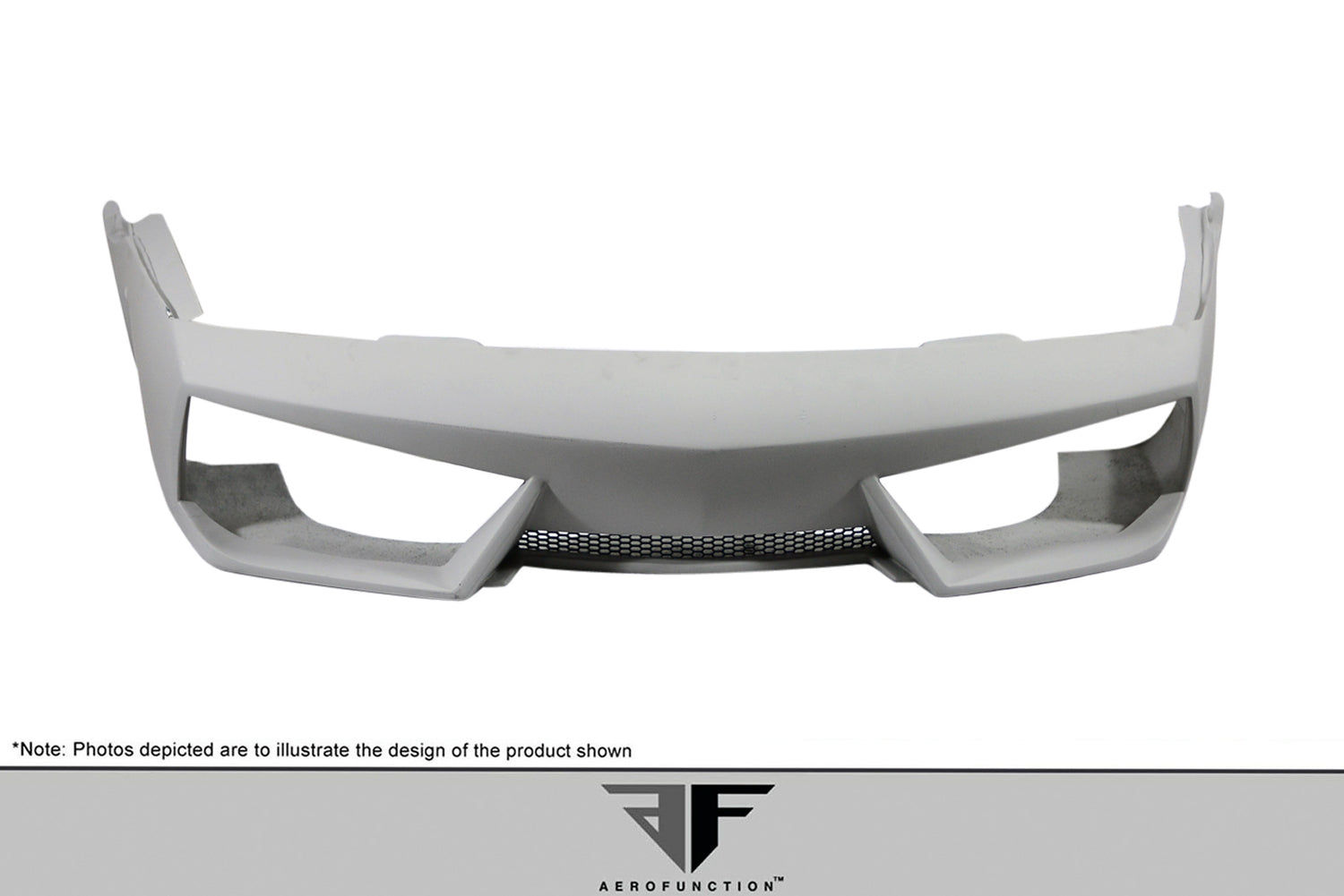 2004-2008 Lamborghini Gallardo AF-1 Wide Body Front Bumper Cover ( GFK ) - 2 Piece