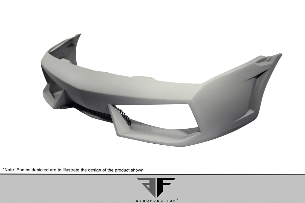 2004-2008 Lamborghini Gallardo AF-1 Wide Body Front Bumper Cover ( GFK ) - 2 Piece
