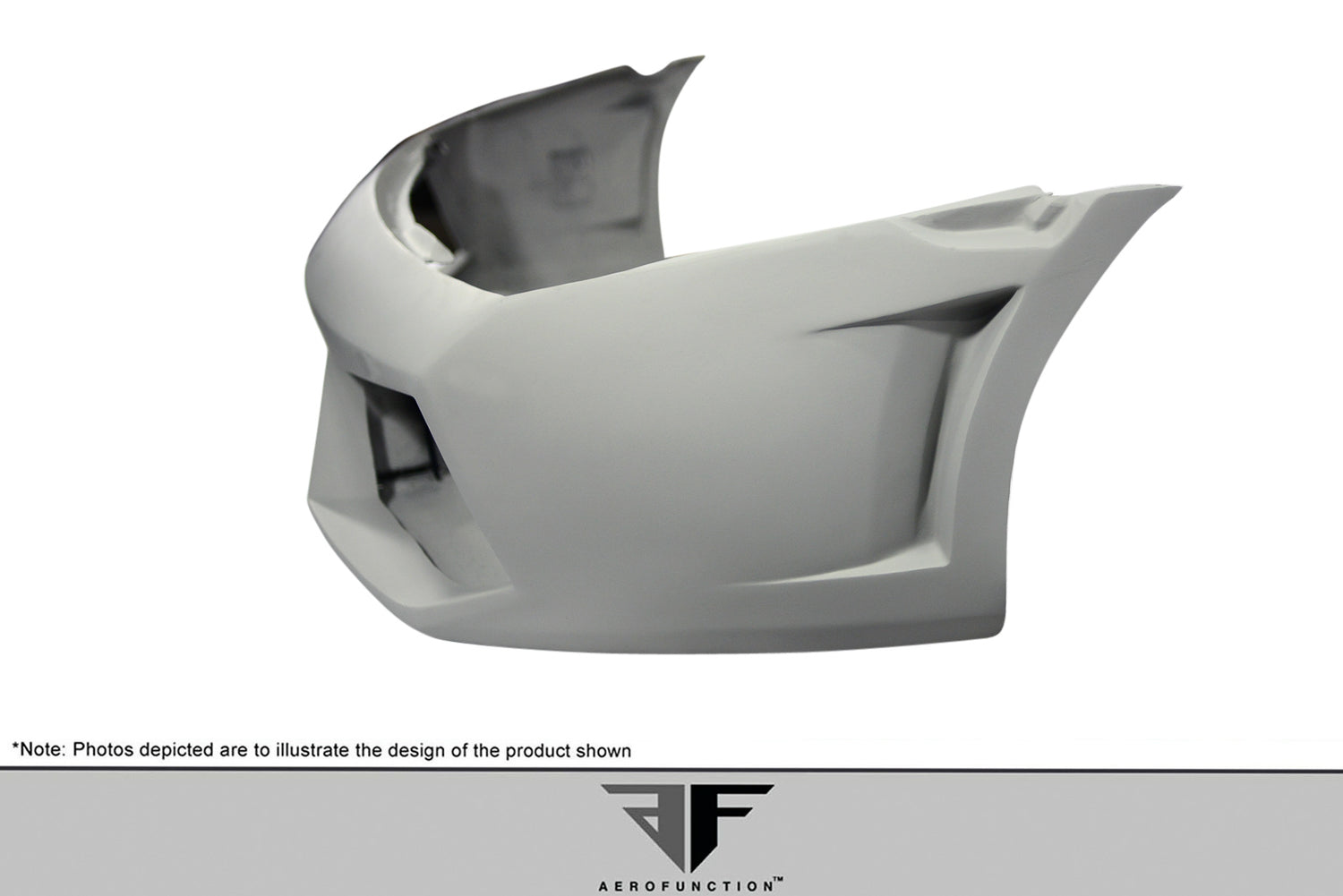 2004-2008 Lamborghini Gallardo AF-1 Wide Body Front Bumper Cover ( GFK ) - 2 Piece