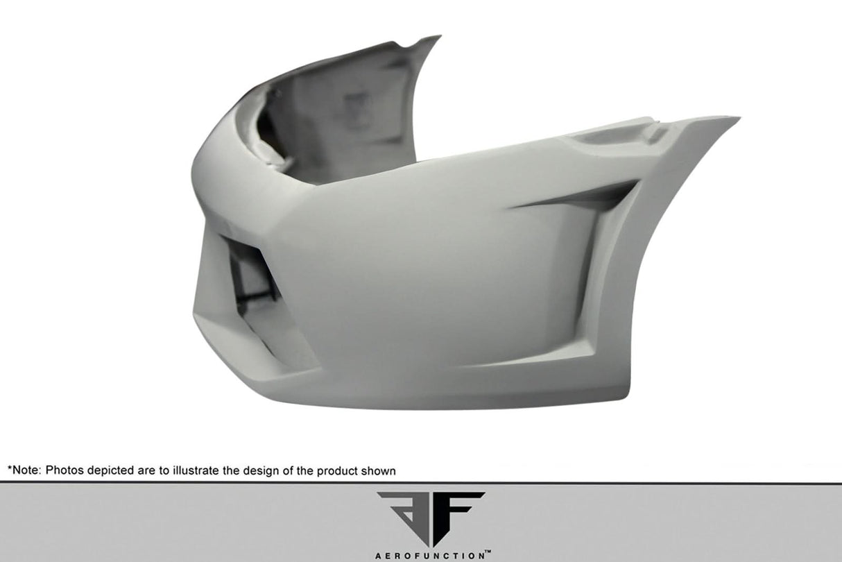 2004-2008 Lamborghini Gallardo AF-1 Style Wide Body Front Bumper - FRP