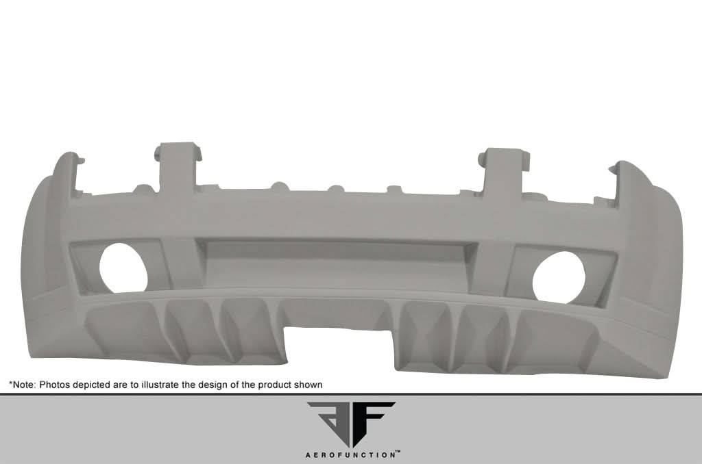 2004-2008 Lamborghini Gallardo AF-1 Style Wide Body Rear Bumper - FRP