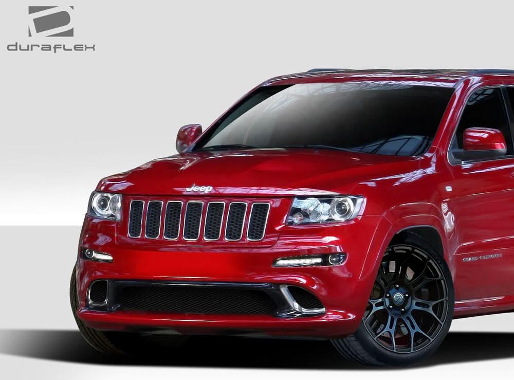 2011-2013 Jeep Grand Cherokee SRT Look Front Bumper Cover - FRP