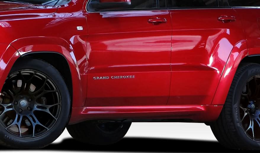 2011-2015 Jeep Grand Cherokee SRT Look Side Skirt Rocker Panels - FRP