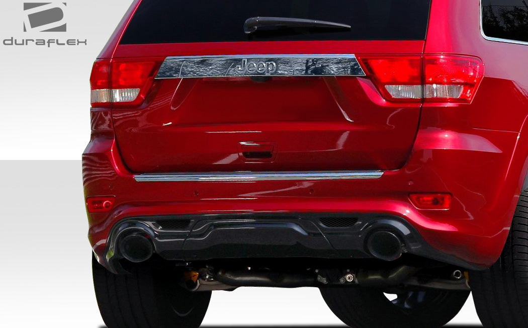 2011-2015 Jeep Grand Cherokee Duraflex SRT Look Rear Bumper Cover - 1 Piece