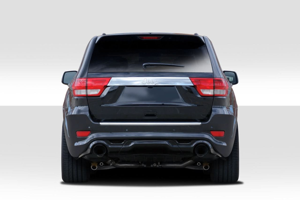 2011-2015 Jeep Grand Cherokee SRT Look Rear Bumper Cover - FRP