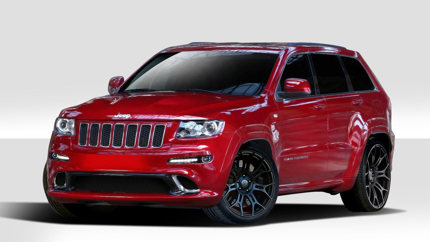 2011-2013 Jeep Grand Cherokee Duraflex SRT Look Body Kit - 4 Piece