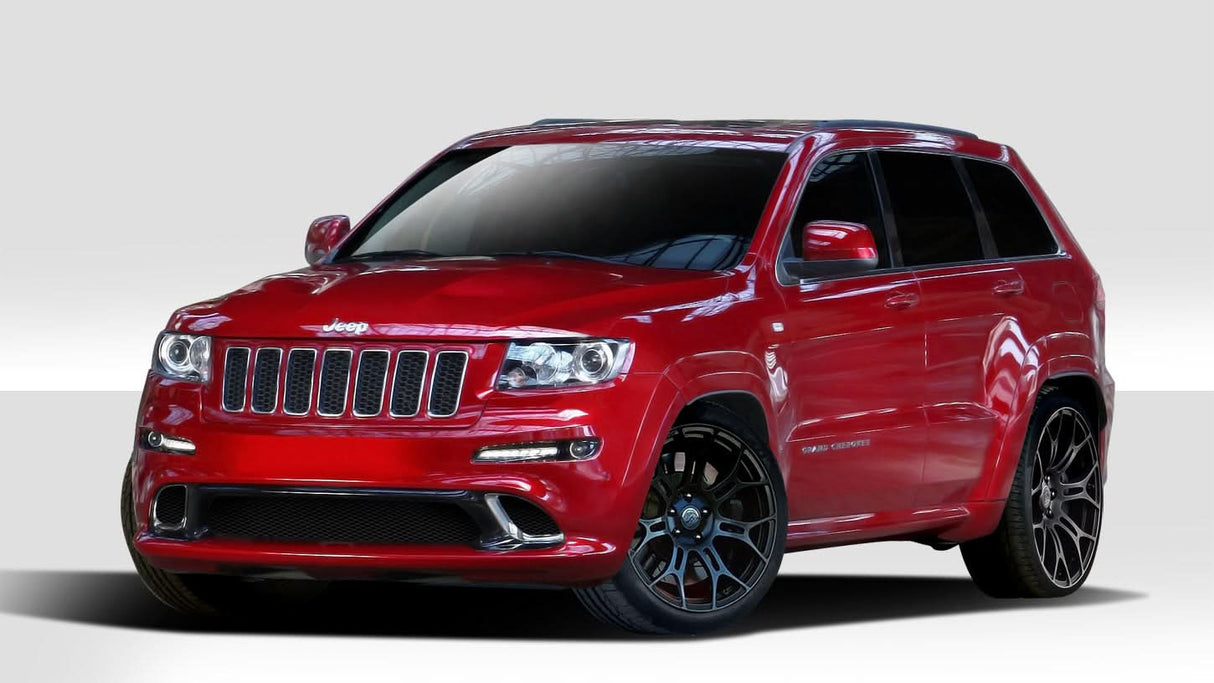 2011-2013 Jeep Grand Cherokee SRT Look Body Kit - 4 Piece - FRP
