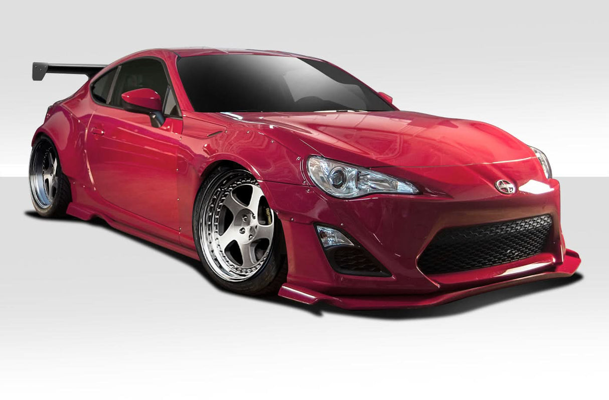 2013-2016 Scion FR-S GT500 Style Wide Body Kit - 13 Piece - FRP