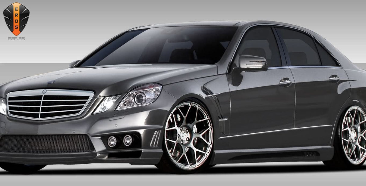 2010-2013 Mercedes E Class W212 Eros Version 1 Style Fenders - FRP