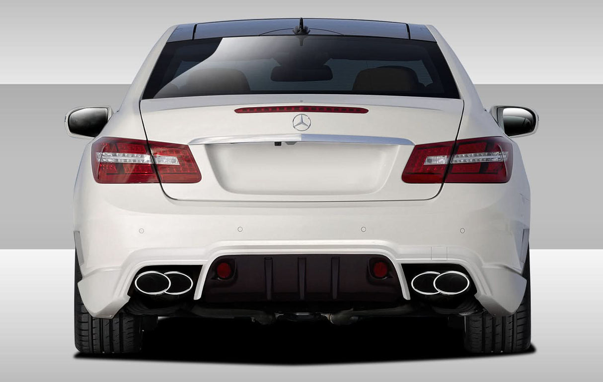 2010-2013 Mercedes E Class C207 Eros Version 2 Style Rear Bumper Cover - FRP